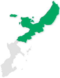 対応エリア北部のマップ